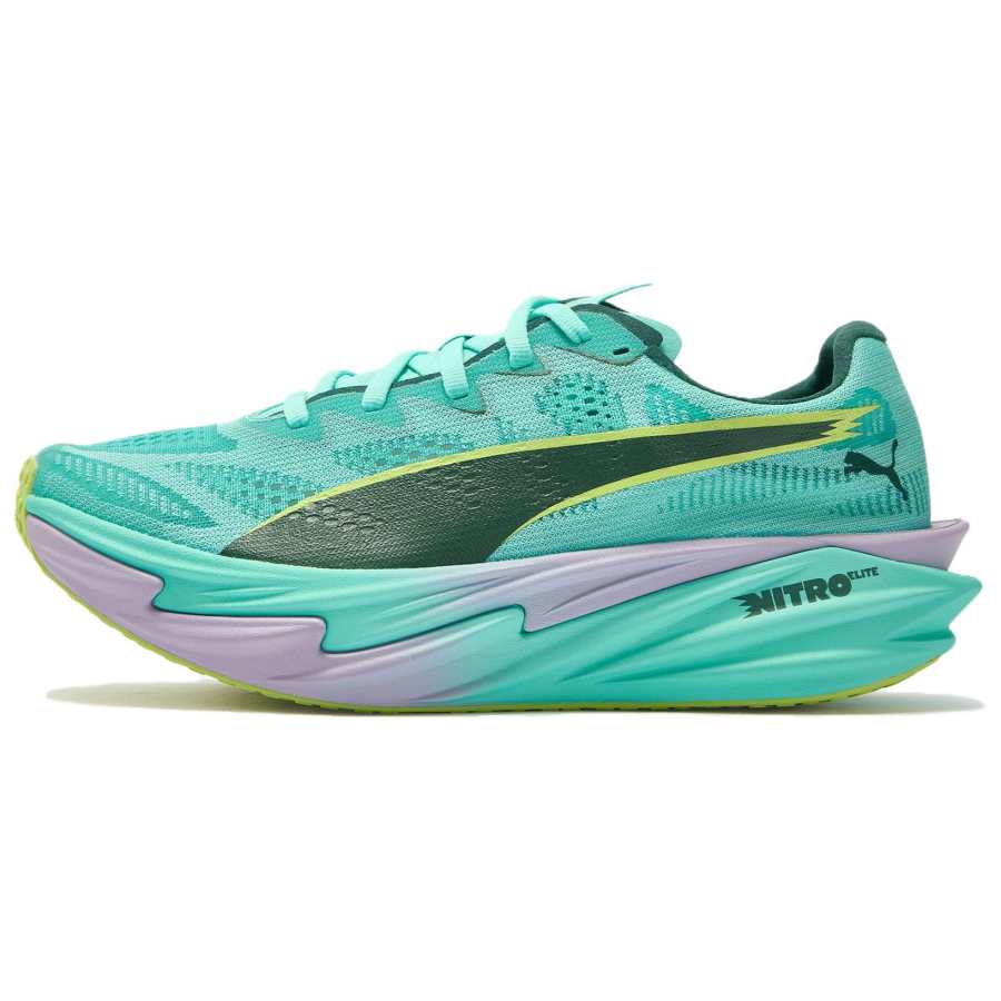 PUMA PUMA Deviate Nitro Elite 4 Running Shoes Men's Low Top Green
