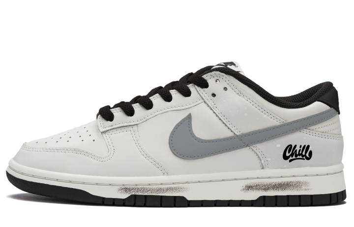 Nike Nike Dunk Skateboard Shoes Unisex Low Top White