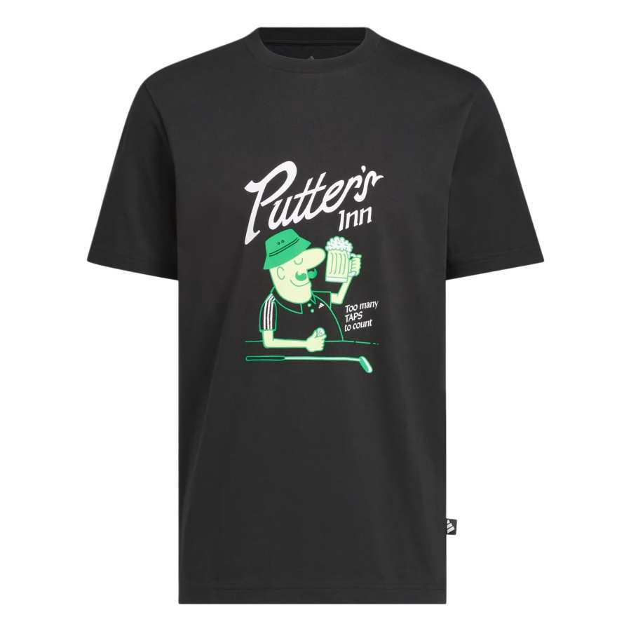 Adidas Adidas T Shirts Men's Black Crew Neck Moderate