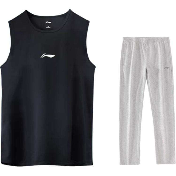 Li-Ning Li Ning Casual Sportswear Men's Crew Neck Moderate