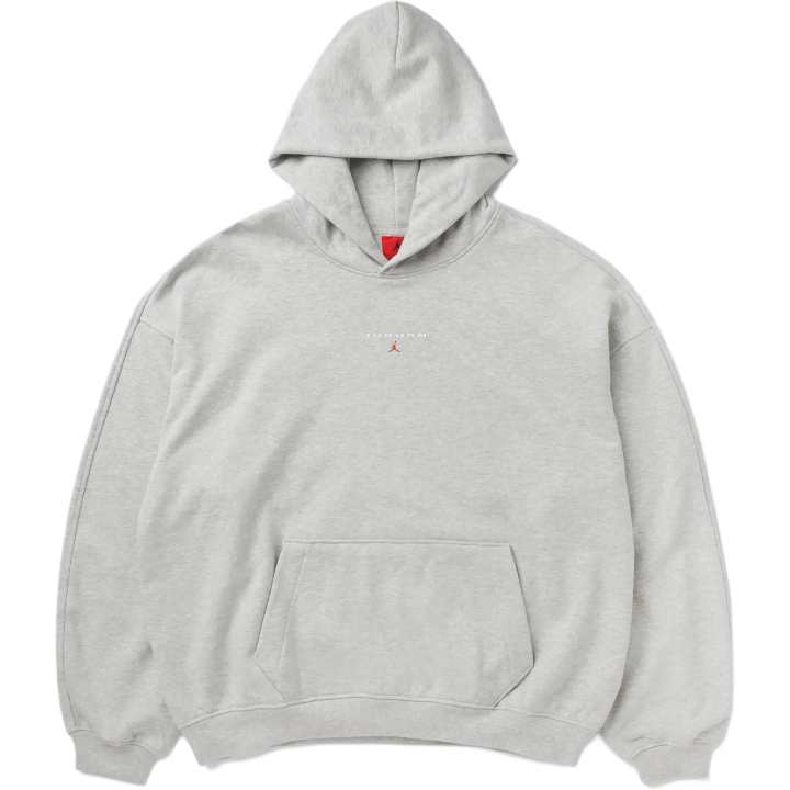 Jordan Jordan Flight Sweatshirts Men's Heather Gray Hooded Non Detachable Moderate