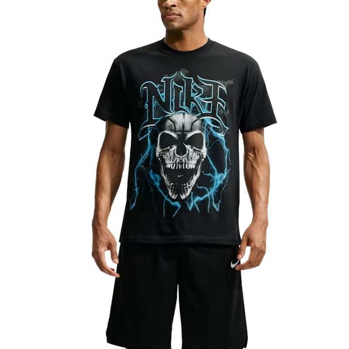 Nike Nike T Shirts Men's Black Crew Neck Moderate