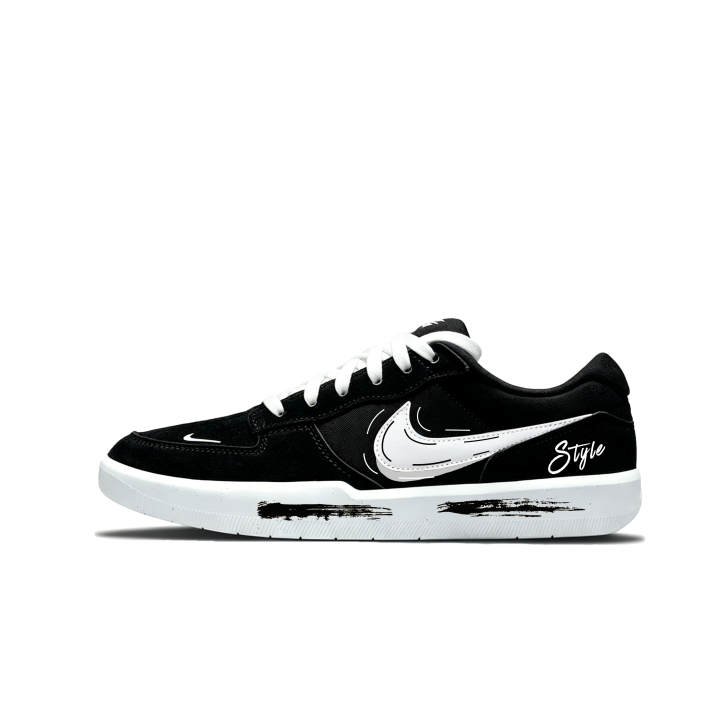 Nike Nike SB Force 58 Skateboard Shoes Men's Low Top Black, Gray
