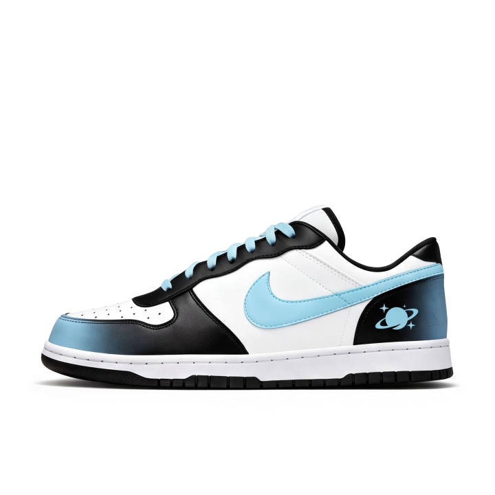 Nike Nike Big Skateboard Shoes Men's Low Top Black
