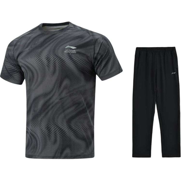 Li-Ning Li Ning Casual Sportswear Men's Crew Neck Moderate