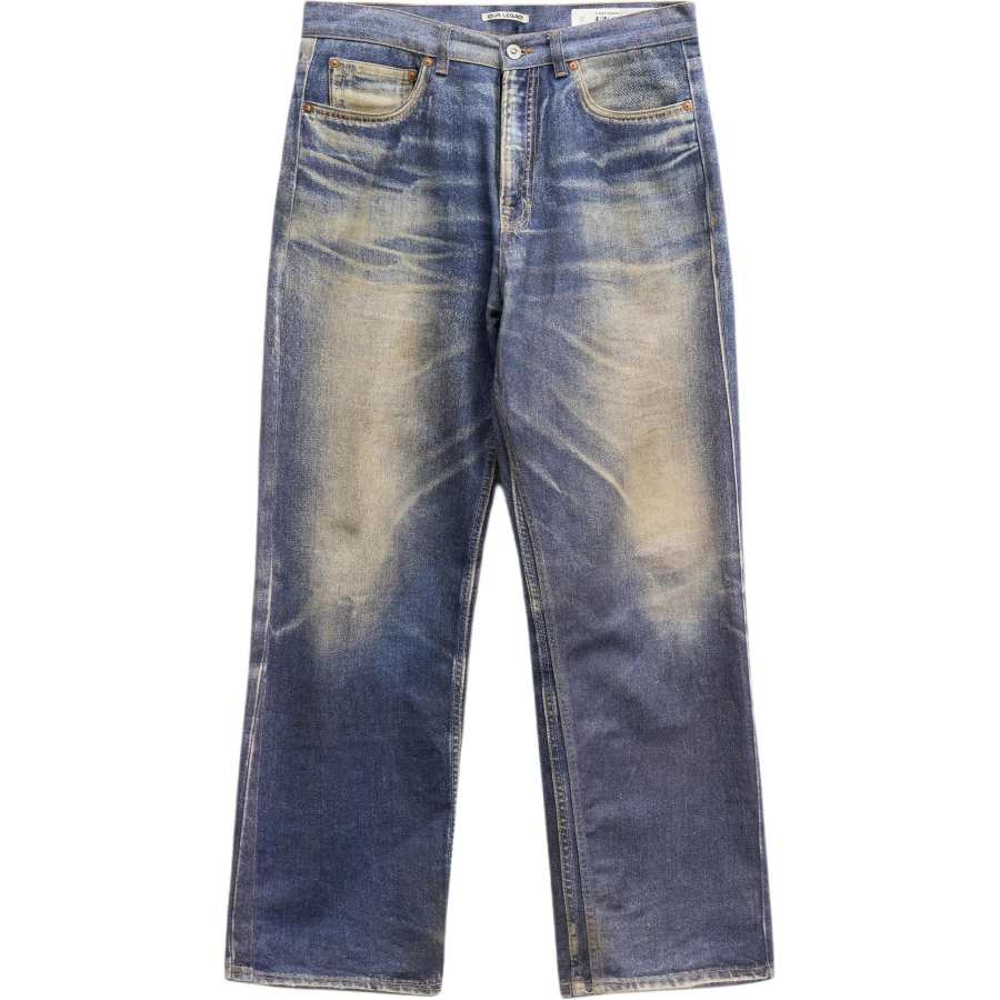 OUR LEGACY Jeans Men's Blue Moderate Straight Fit Pants