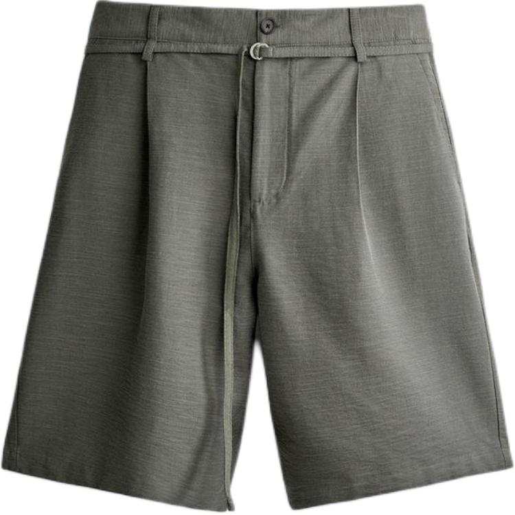 ZARA Casual Shorts Men's Gray Green