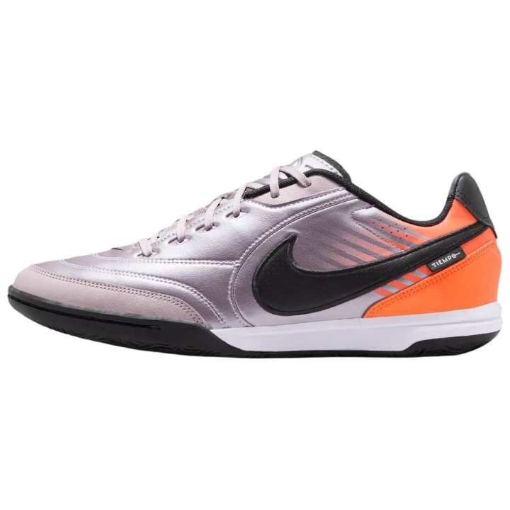 Nike Nike Tiempo Streetgato Soccer Shoes Unisex Low Top Pearlescent Silver