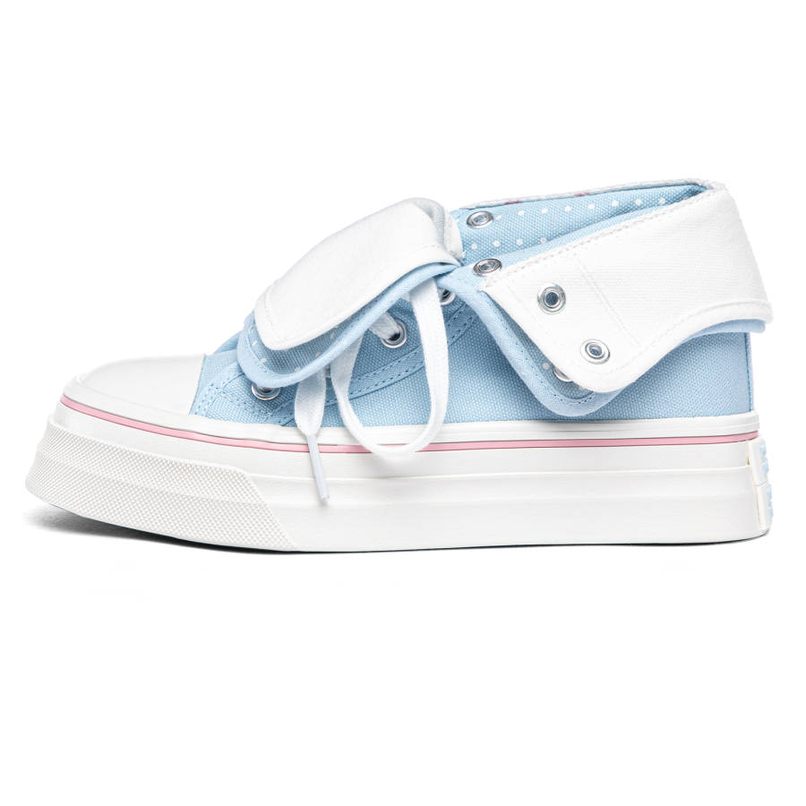 WARRIOR Canvas Shoes Women's High Top White