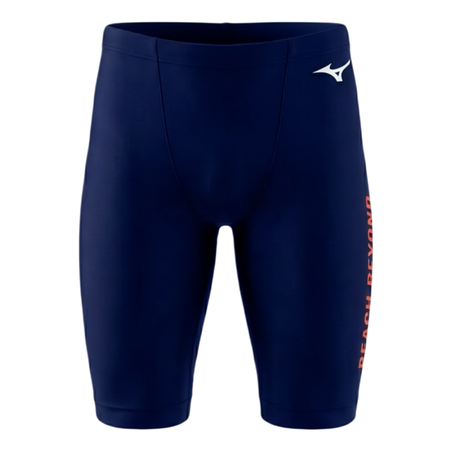 Mizuno Swimming Shorts Men's Navy Blue Orange Moderate