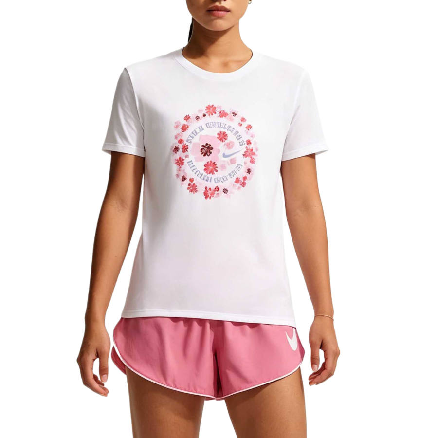 Nike Nike Running T Shirts Women's White Crew Neck