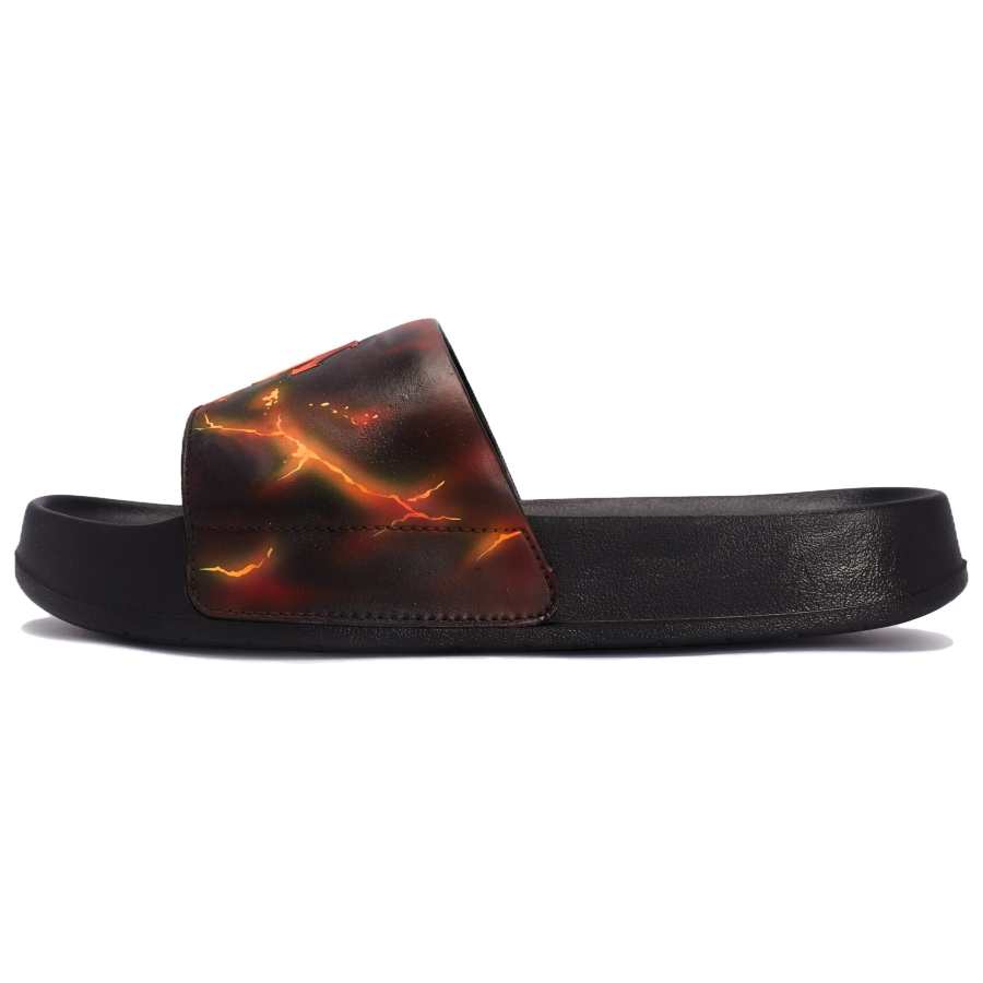 DESCENTE ICING NAS Slide Slippers Unisex Black/Red