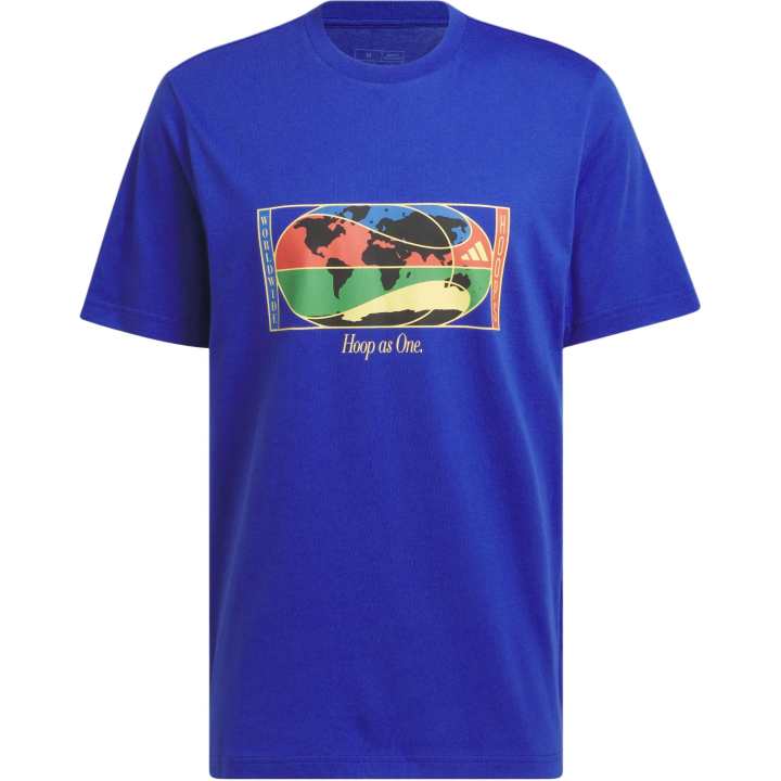 Adidas Adidas T Shirts Men's Royal Blue Crew Neck
