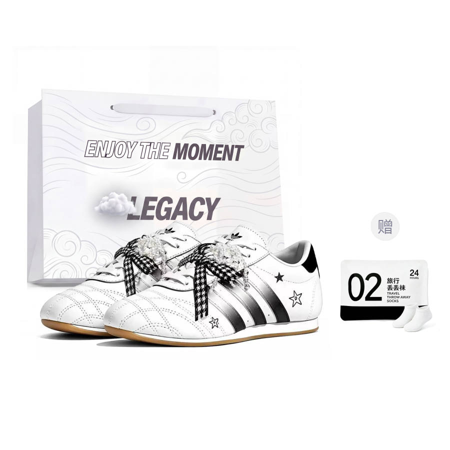 Adidas Originals Taekwondo Training Shoes Women's Low Top White/Black