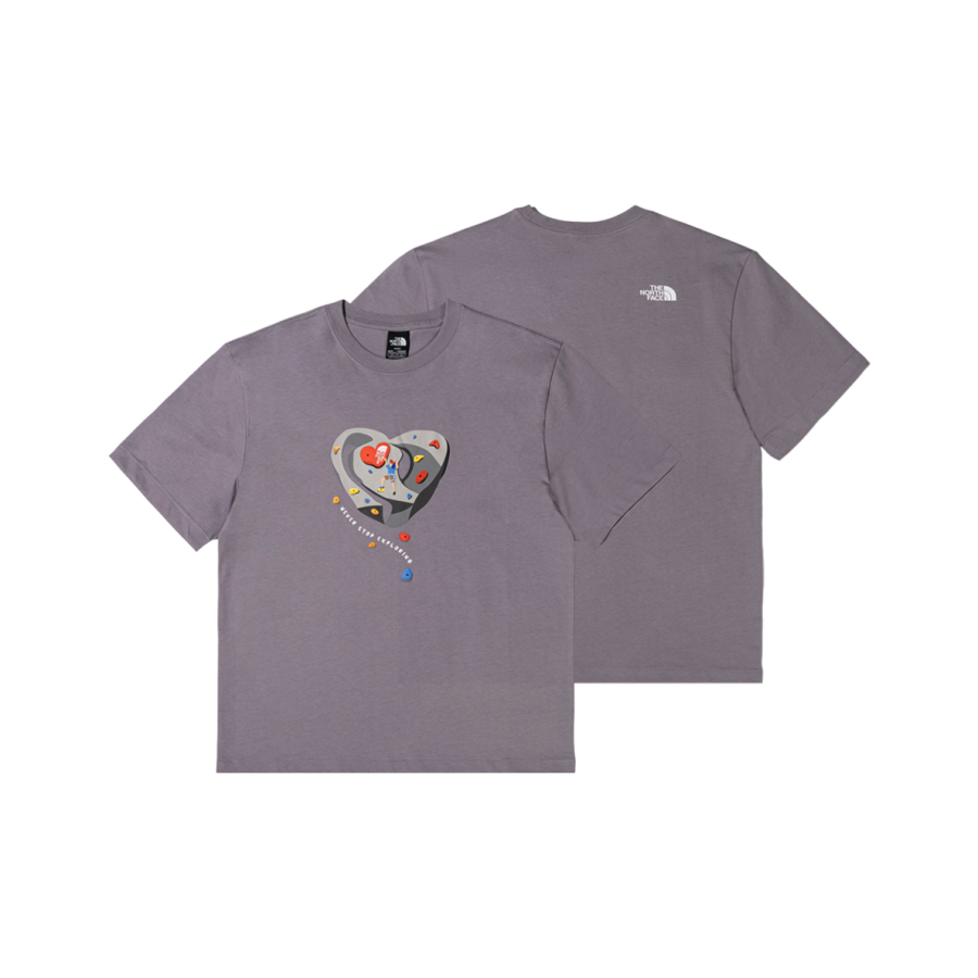 THE NORTH FACE SS26 T Shirt Unisex Light Purple