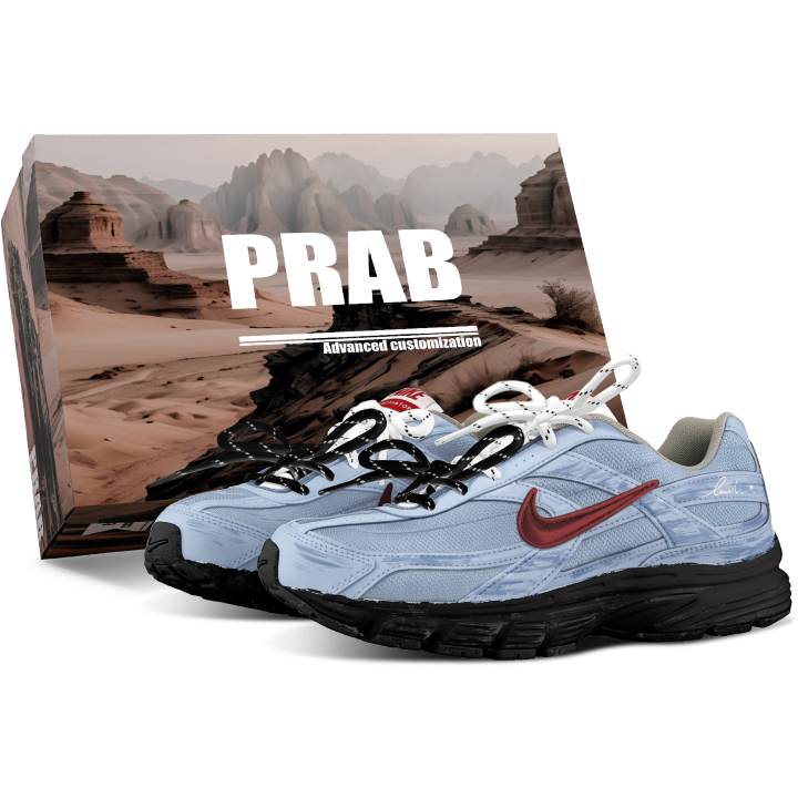Nike Nike Initiator Running Shoes Unisex Low Top Black/Blue