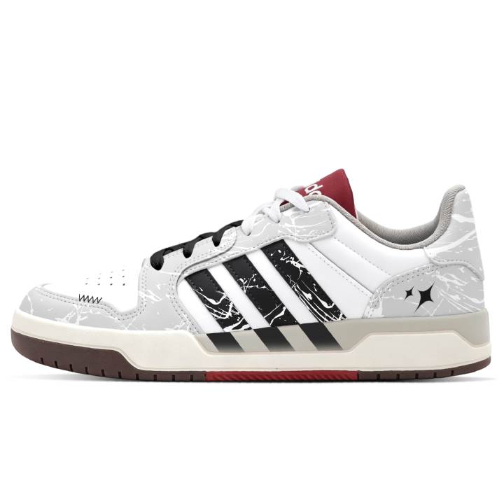 Adidas Adidas ENTRAP Skateboard Shoes Unisex Low Top White/Black/Gray