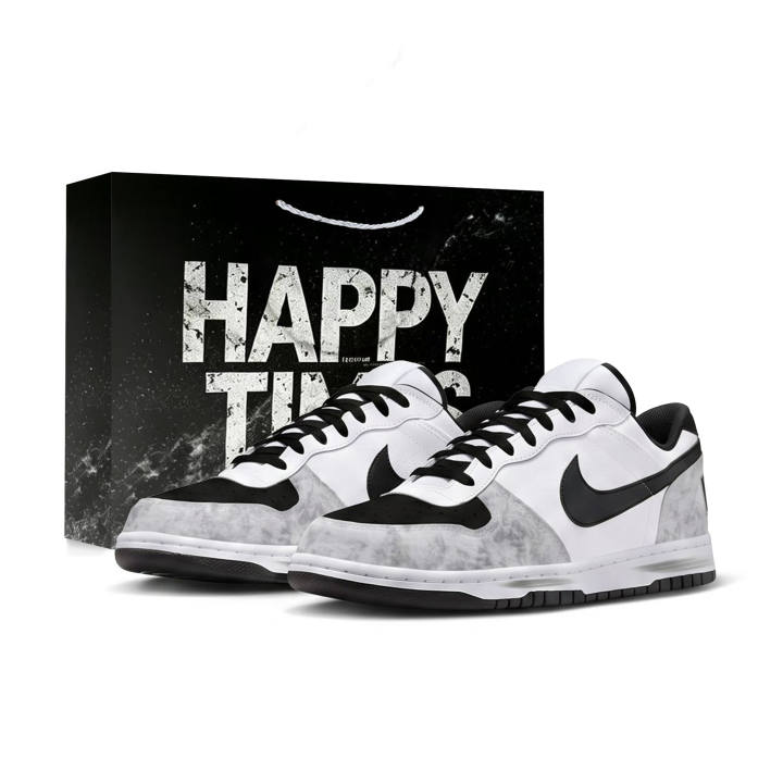 Nike Nike Big Skateboard Shoes Men's Low Top White
