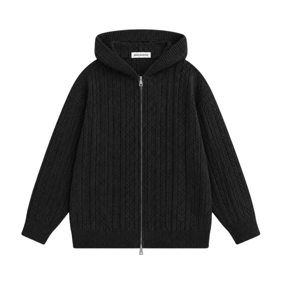 MostwantedLab Sweaters Unisex Hooded Non Detachable Moderate