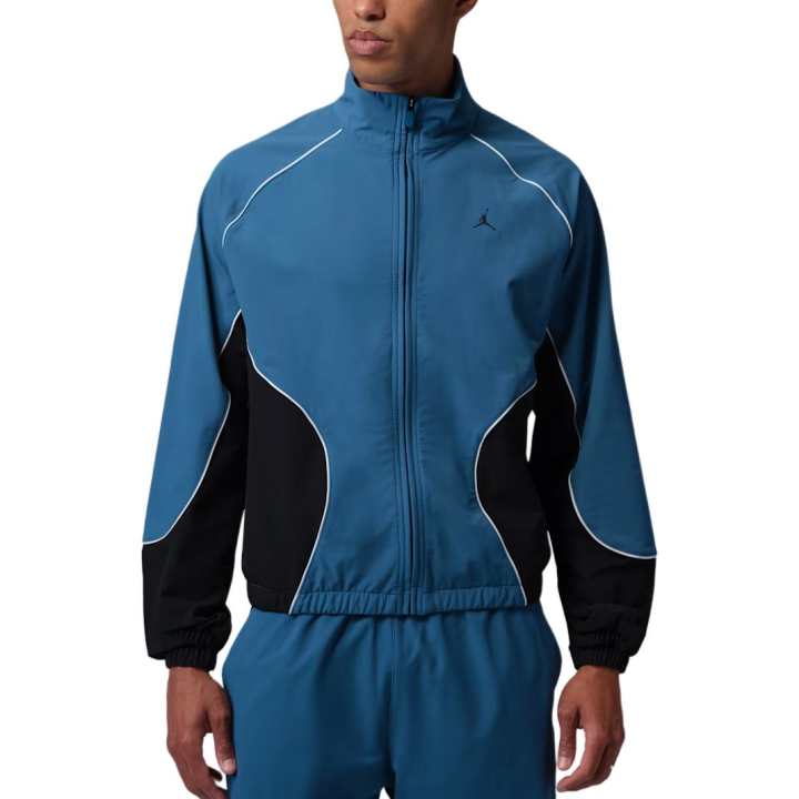 Jordan Jordan Sport Jam Jackets Men's Positive Blue/black Stand Collar Moderate