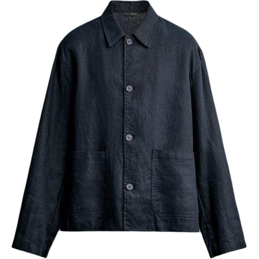 ZARA Shirts Men's Sea Blue Moderate