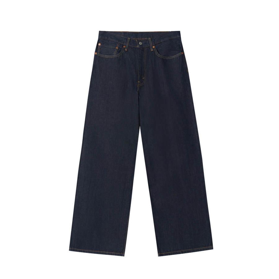 Levis Jeans Men's Washed Black Moderate Straight Fit Pants