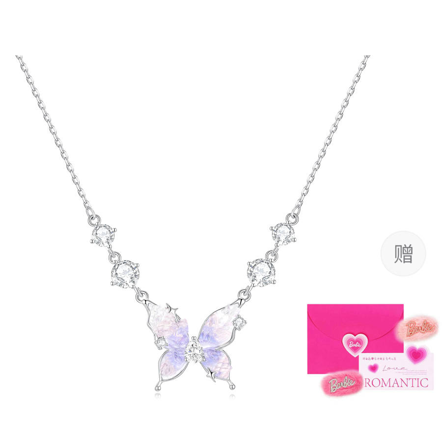 Barbie Crystal Necklaces Women's