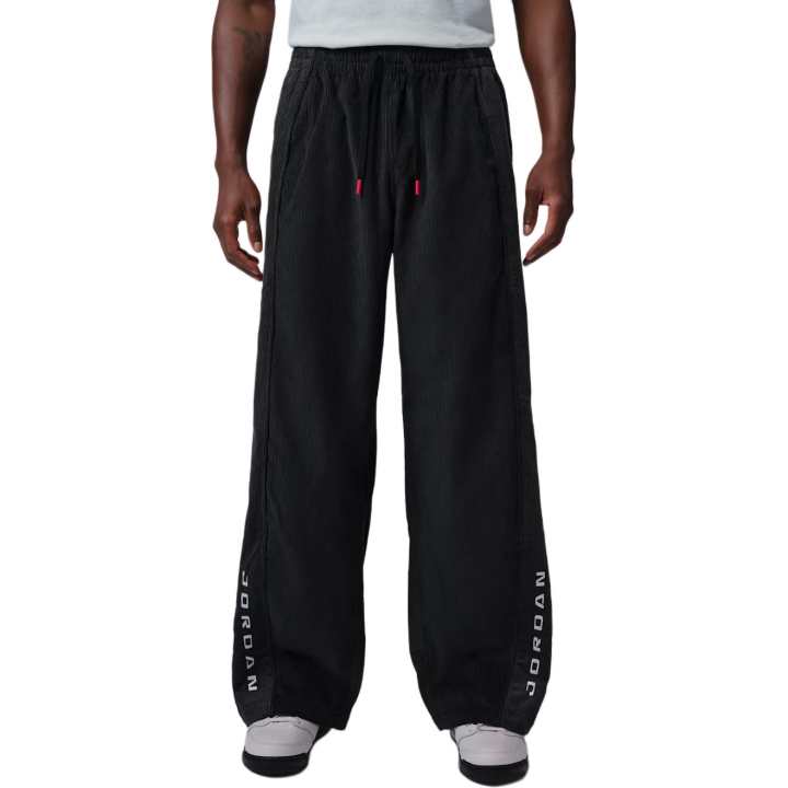 Jordan Jordan Flight Casual Pants Men's Black/Dark Smoke Gray/Black/White Moderate