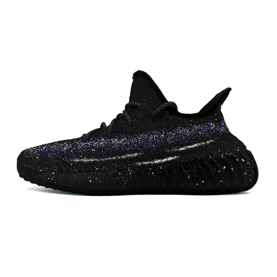 Adidas Originals Yeezy Boost 350 V2 Casual Shoes Unisex Low Top Silver/Blue