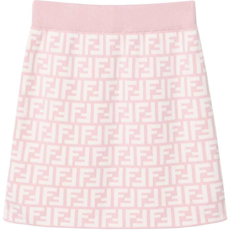 FENDI FW24 Moderate Skirt Summer Kids' Pink