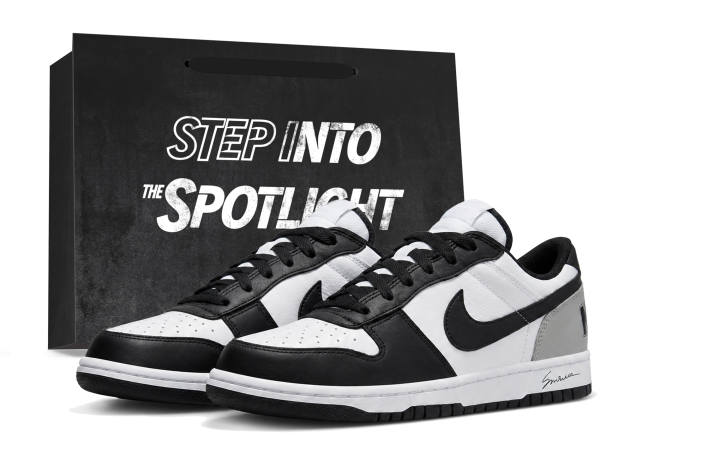 Nike Nike Big Skateboard Shoes Unisex Low Top Shadow Gray