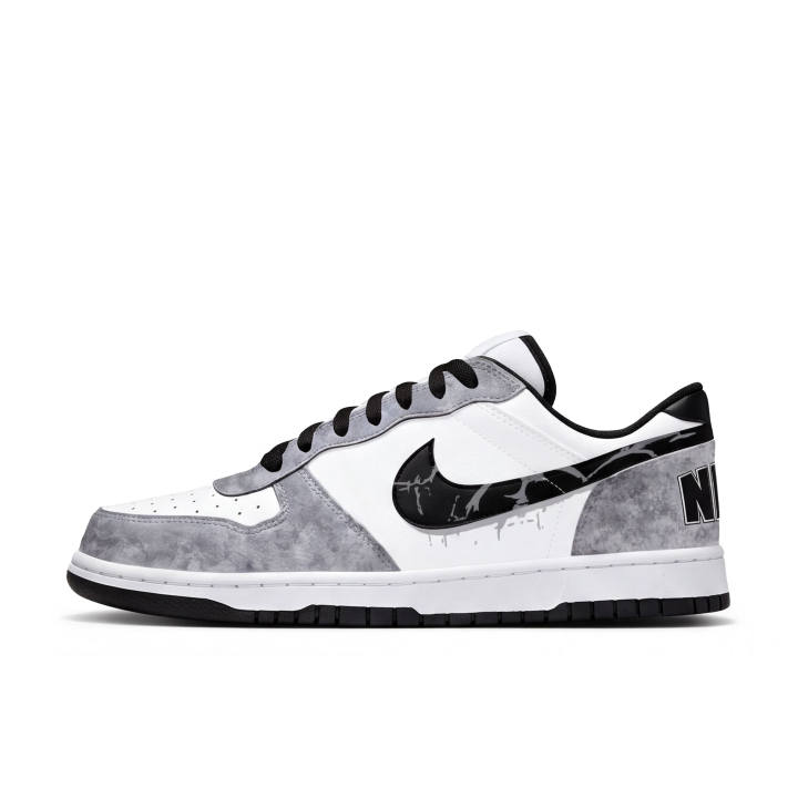Nike Nike Big Skateboard Shoes Men's Low Top White