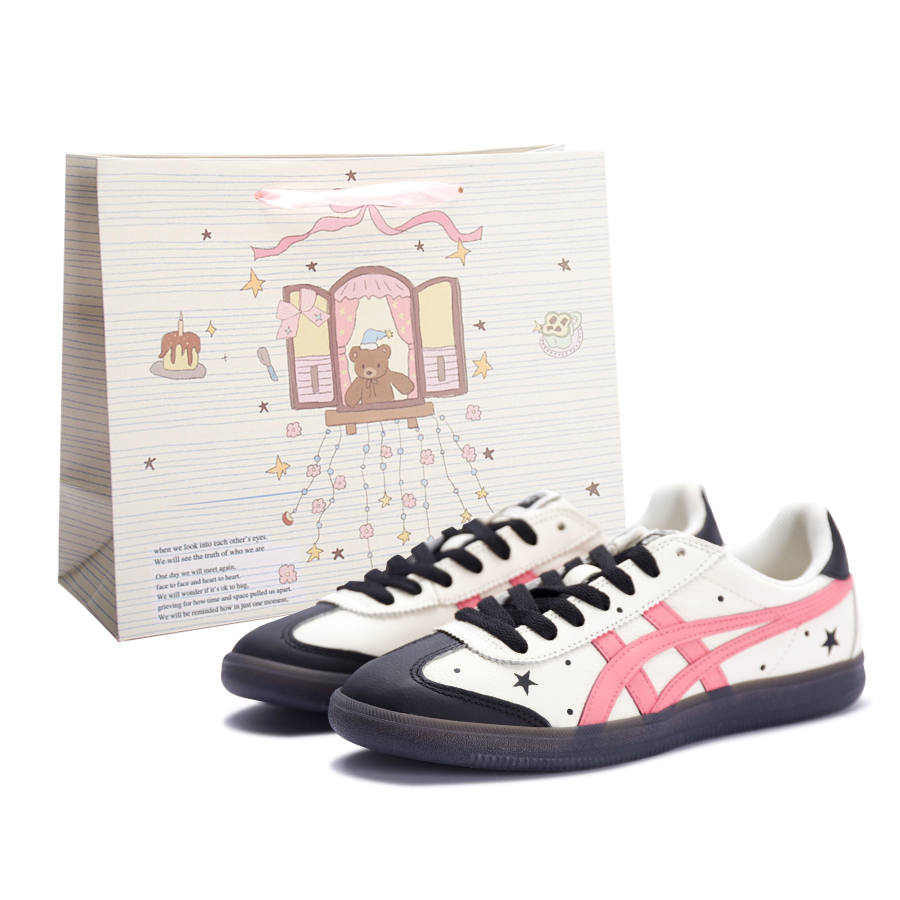 Onitsuka Tiger Tokuten Skateboard Shoes Unisex Low Top Pink/White/Black