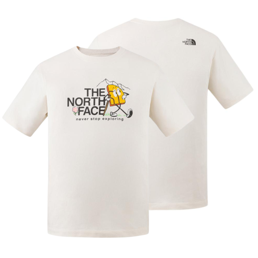 THE NORTH FACE T Shirt Unisex Dune White