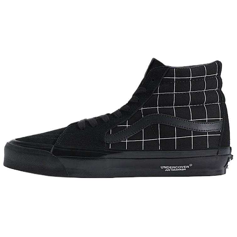 Vans UNDERCOVER X Vans Sk8 Hi Skateboard Shoes Unisex High Top Black