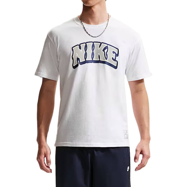 Nike Nike Sportswear T Shirts Men's White Crew Neck