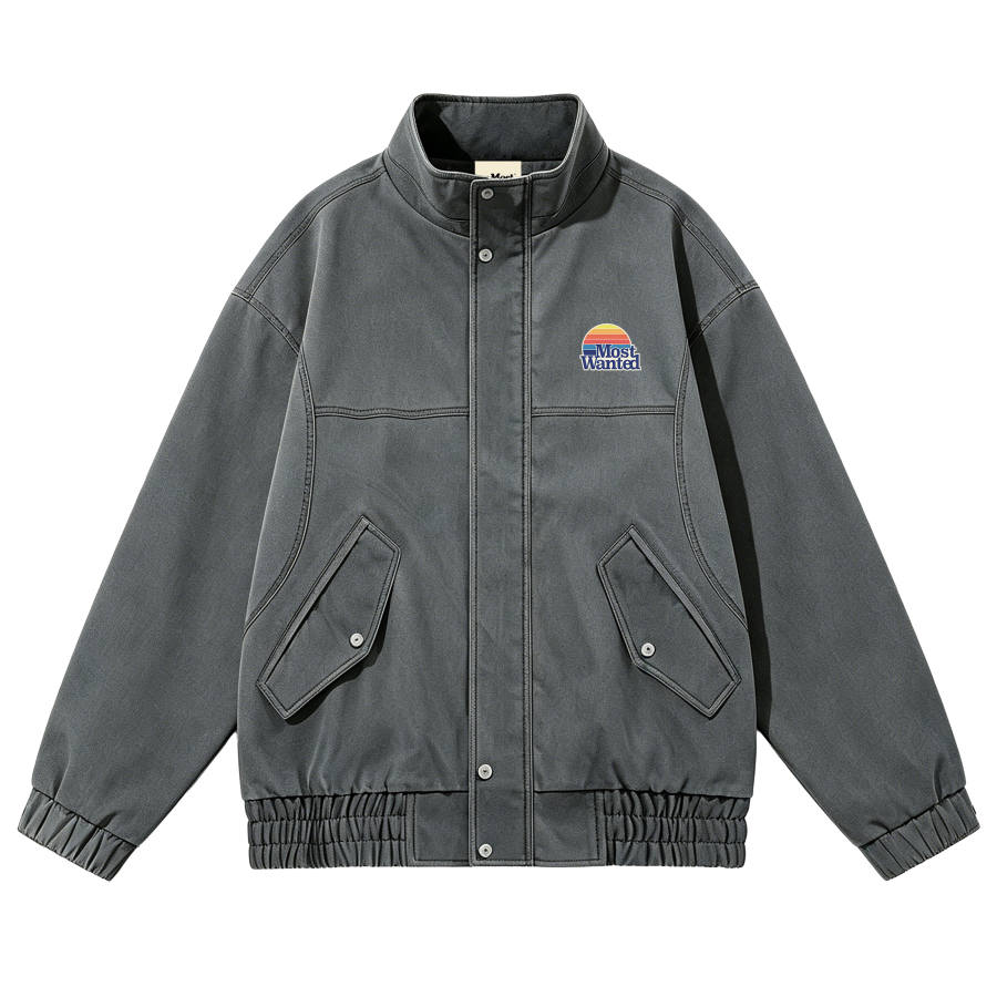 MostwantedLab MostwantedLab Jackets Unisex Stand Collar Moderate Other