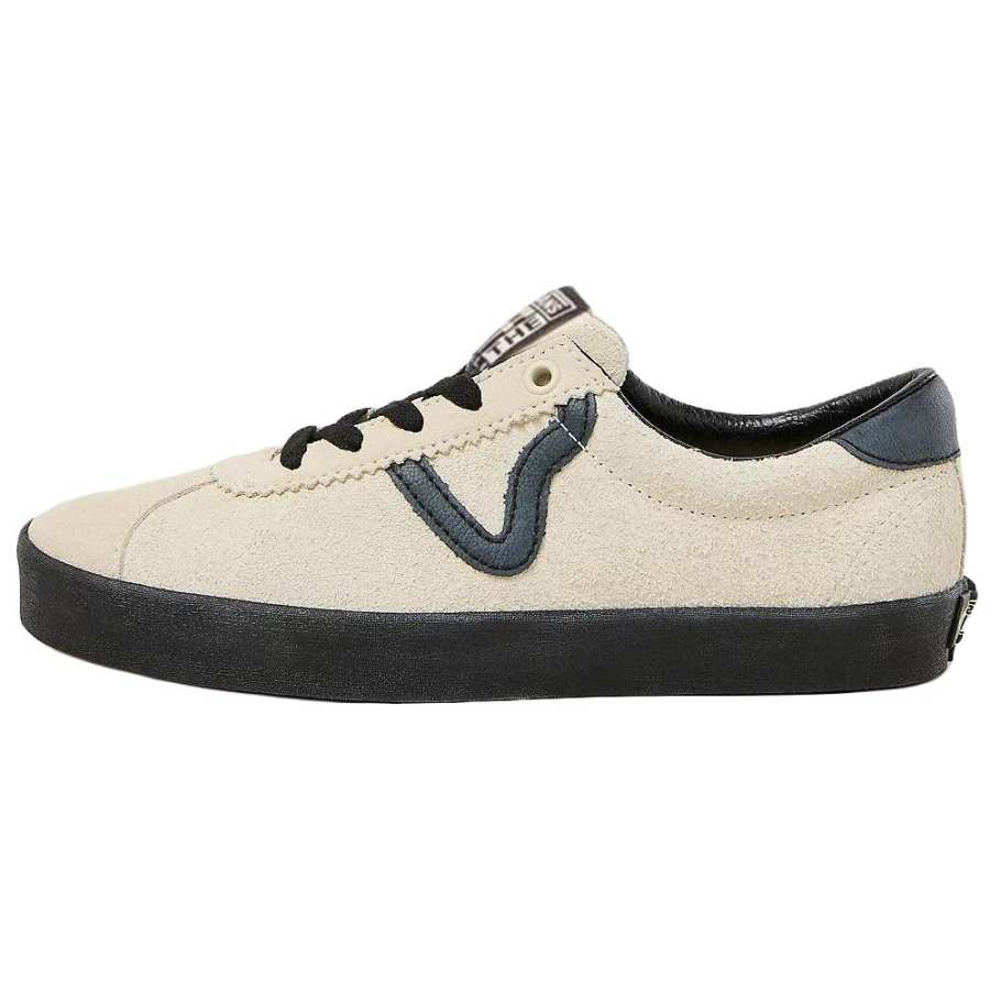 Vans Sports Abrasion Resistant Low top Skateboard Shoes Unisex Beige
