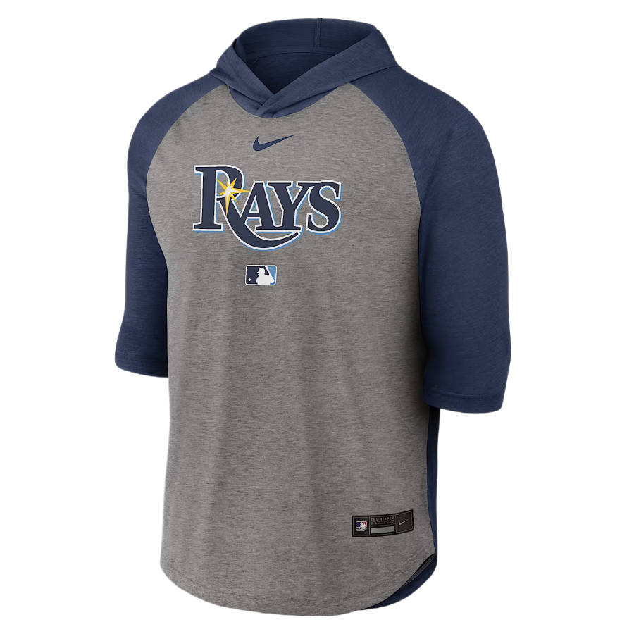 Nike Nike T Shirts Men's Marine Blue Hooded Non Detachable Moderate