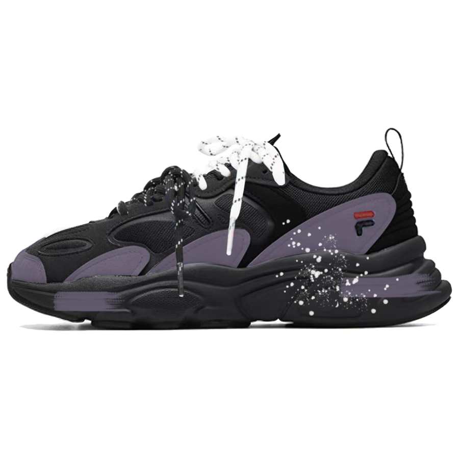 FILA Mars 2 Casual Shoes Men's Low Top Gray Purple