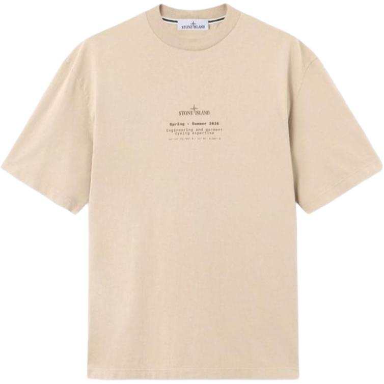 STONE ISLAND T Shirt Unisex Khaki
