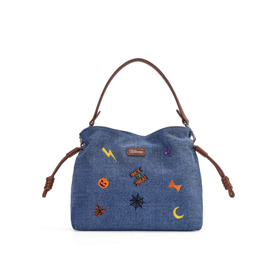 Disney Disney Mickey Mouse Handbags Denim Blue