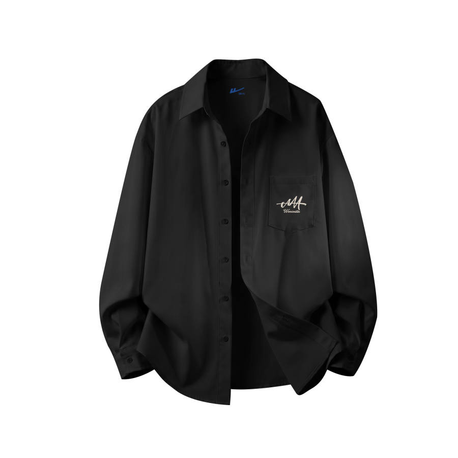 WARRIOR WARRIOR Shirts Unisex Lapel Moderate Straight Fit