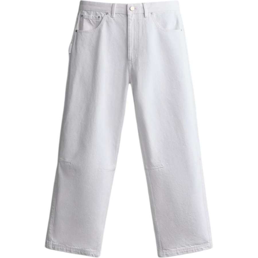 ZARA Casual Pants Men's White Moderate