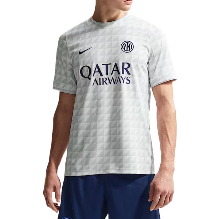 Nike Nike International Beige Blue Soccer Jerseys Men's White/Pure Platinum/Blue Void Crew Neck