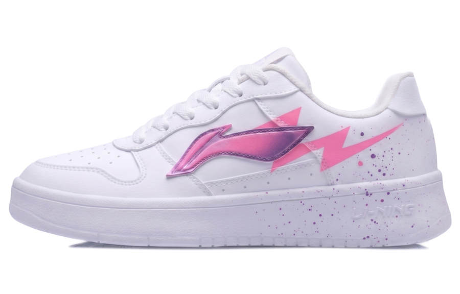 Li-Ning Li Ning Floating Boat Skateboard Shoes Women's Low Top White