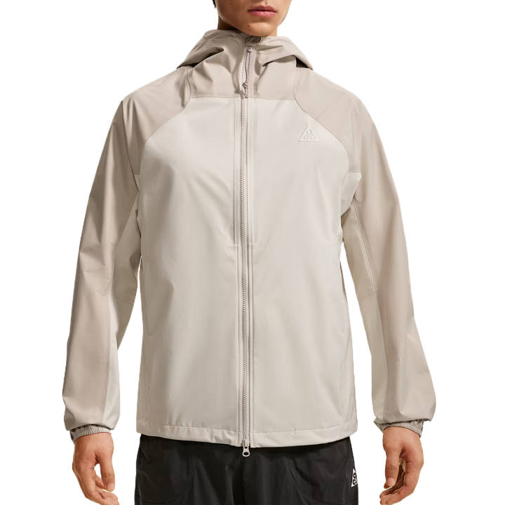 Nike Nike Jackets Men's Cream II/Light Orewood Brown/Light British Tan/Peak White Hooded Non Detachable Moderate