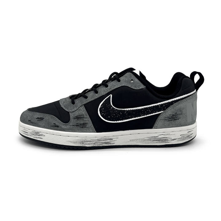 Nike Nike Court Borough Skateboard Shoes Unisex Low Top Black, Gray