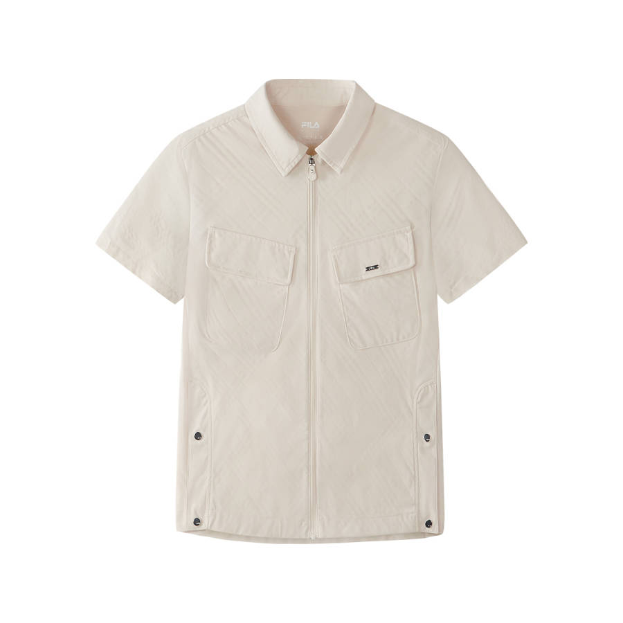 FILA KIDS Casual Shirts Lapel Thin Stretch