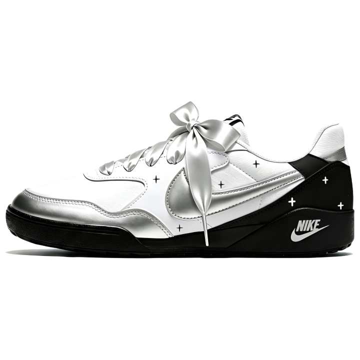 Nike Nike Terra Manta Skateboard Shoes Unisex Low Top Black/White/Silver
